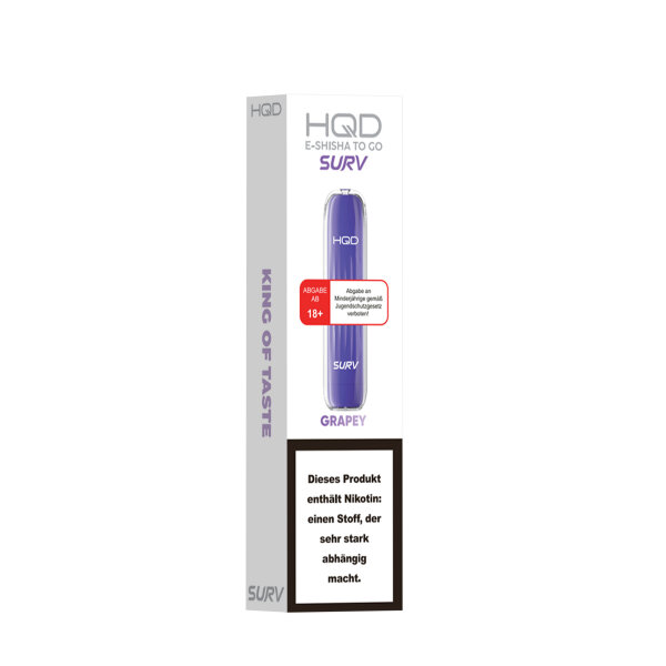 HQD Surv 18mg/ml - Grapey