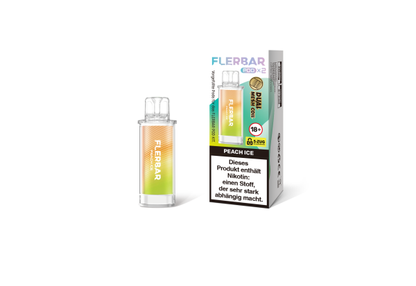 Flerbar Pod - Peach Ice (2er Pack)
