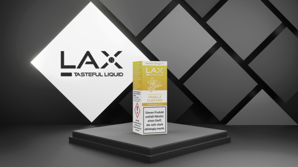 LAX Liquid - Vanilla Custard 12mg/ml
