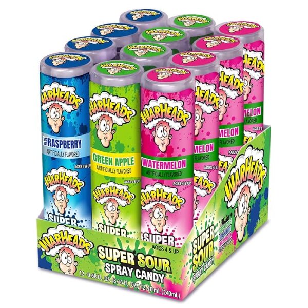 Warheads - Super Sour Spray Candy 20ml