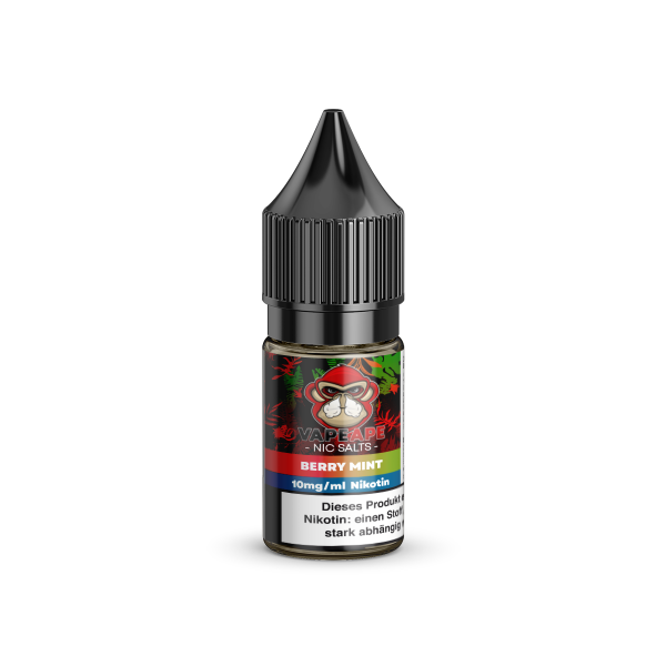 VapeApe Liquid 10ml - Berry Mint 10mg/ml