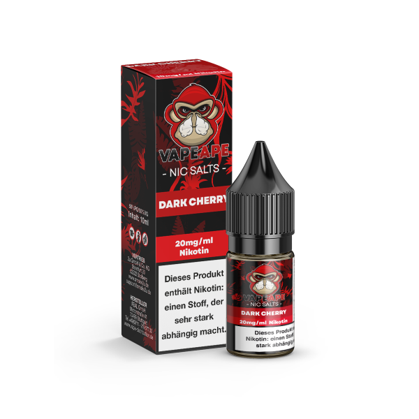 VapeApe Liquid 10ml - Dark Cherry 20mg/ml