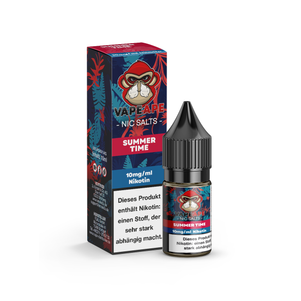 VapeApe Liquid 10ml - Summertime 10mg/ml