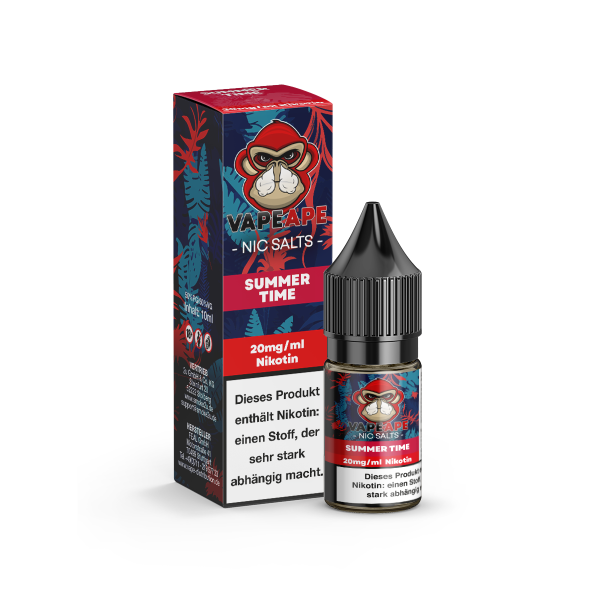 VapeApe Liquid 10ml - Summertime 20mg/ml
