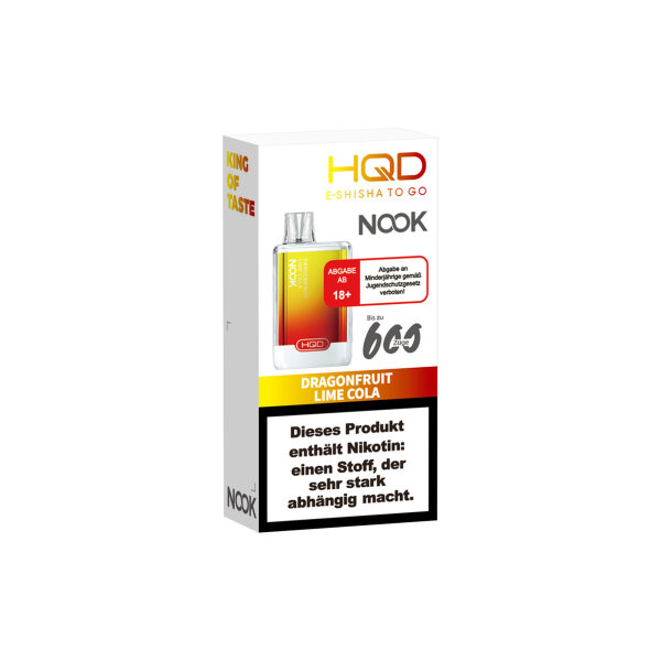 HQD Nook - Dragonfruit Lime Cola