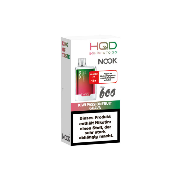 HQD Nook - Kiwi Passionfruit Guava
