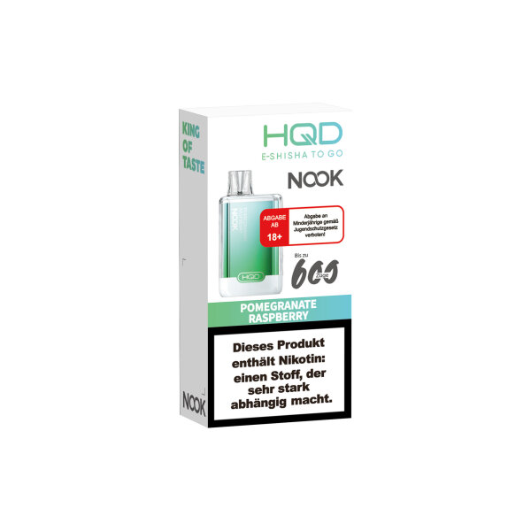 HQD Nook - Pomegranate Raspberry