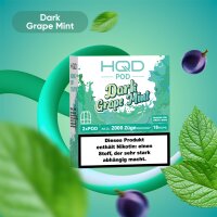 HQD CIRAK 2 Pod - Dark Grape Mint (2er Pack)