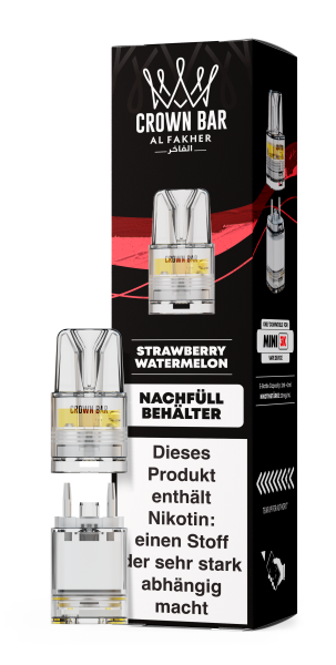 Al Fakher 12K Pro Max Pod 20mg/ml - Strawberry Watermelon