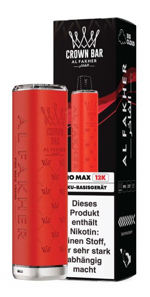 Al Fakher Pro Max 12k Akkuträger 900mAh - Red