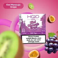 HQD CIRAK 2 Pod - Kiwi Maracuja Grape (2er Pack)