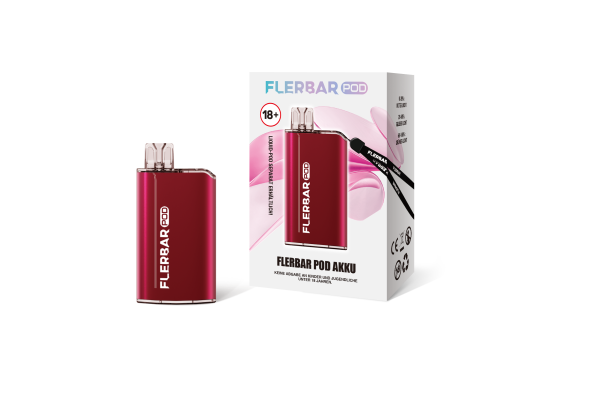 Flerbar Pod Akku - Red