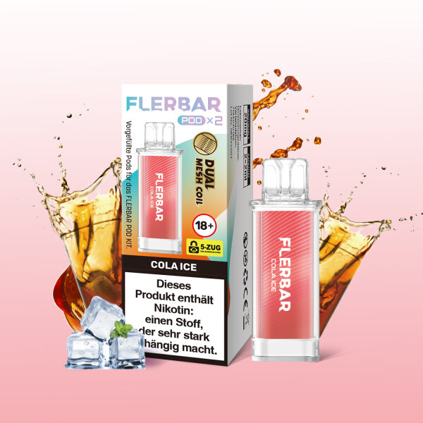 Flerbar Pod - Cola Ice (2er Pack)