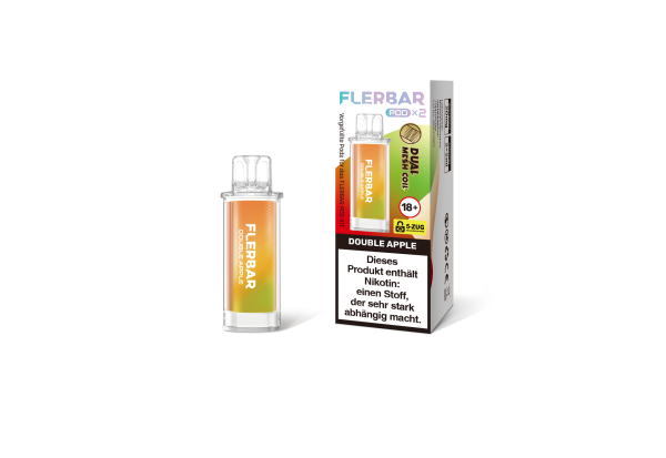 Flerbar Pod - Double Apple (2er Pack)