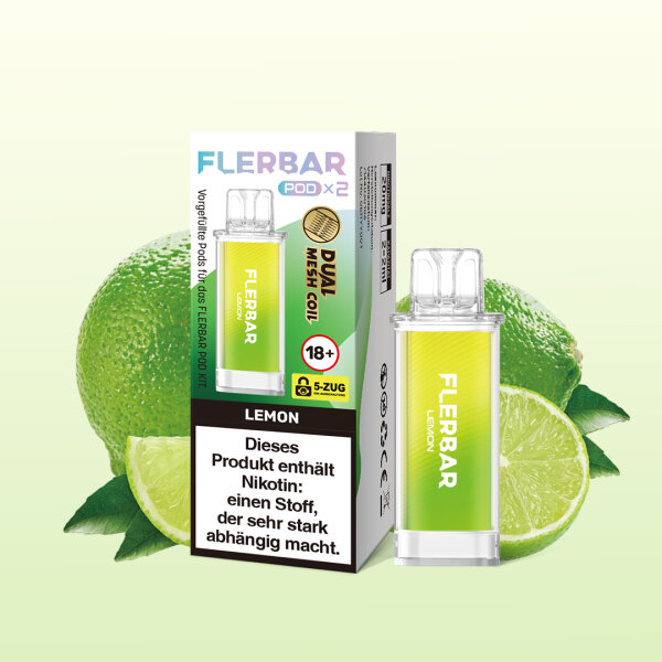 Flerbar Pod - Lemon (2er Pack)