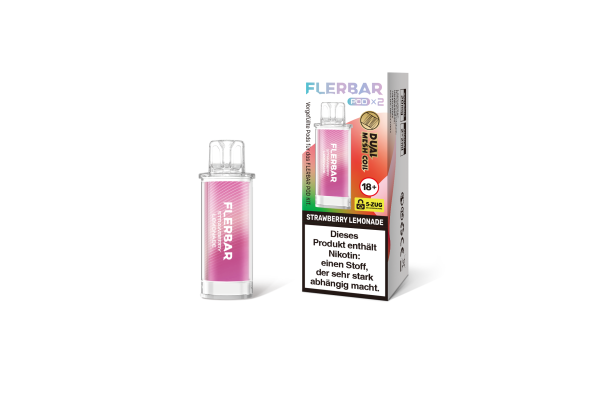 Flerbar Pod - Strawberry Lemonade (2er Pack)
