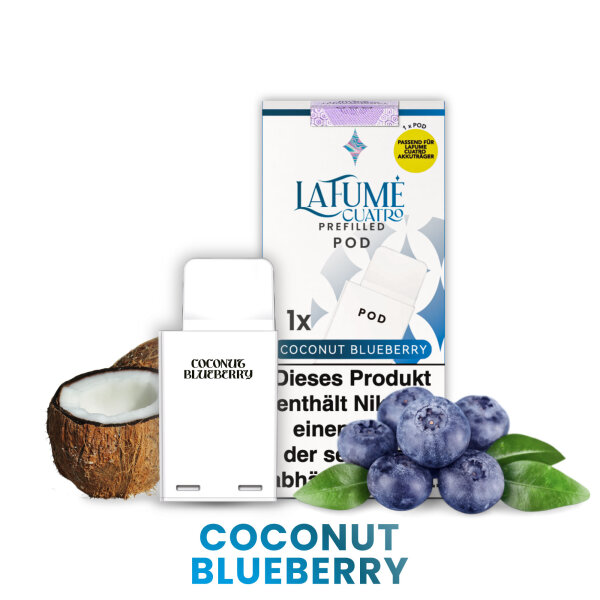 LaFume Cuatro Pod - Coconut Blueberry